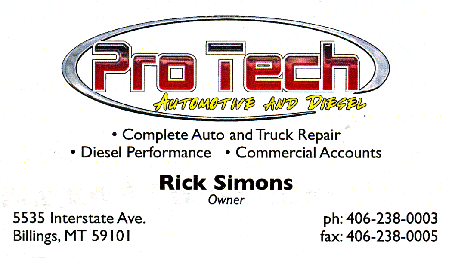 ProTech Auto and Diesel Banner